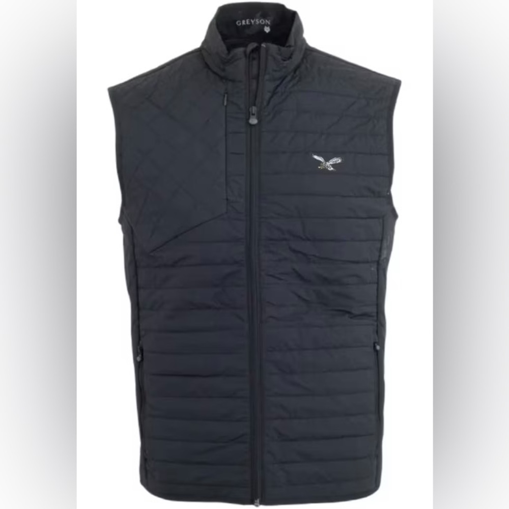 GREYSON 🐶 YUKON X-LITE VEST PHILADELPHIA EAGLES, NWT, XXL, BLACK